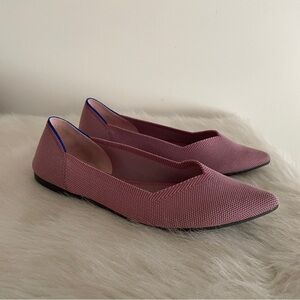 Rothys Pastel Pointed Toe Flats retired rosebud